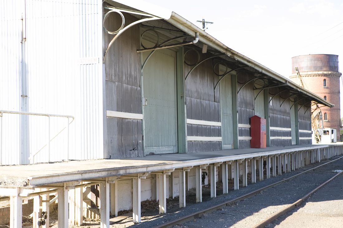 Wangaratta Train Station & Rail Yards